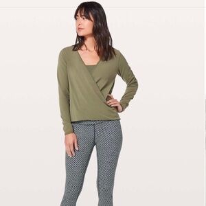 Lululemon Full Freedom Long Sleeve Sage